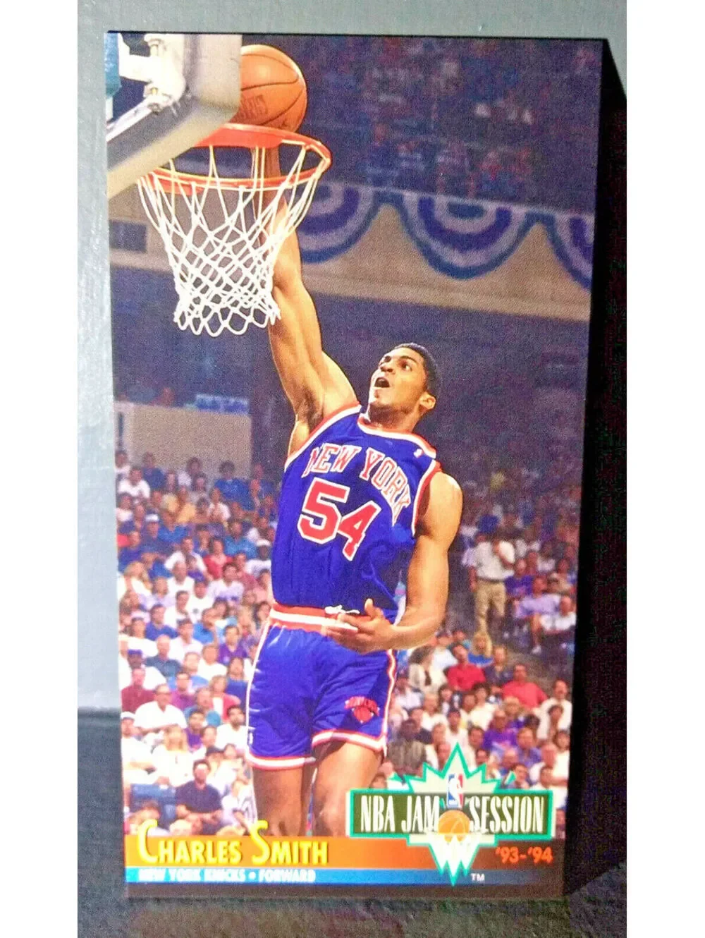 1993-94 Charles Smith #153 Fleer NBA Jam Session Basketball Card